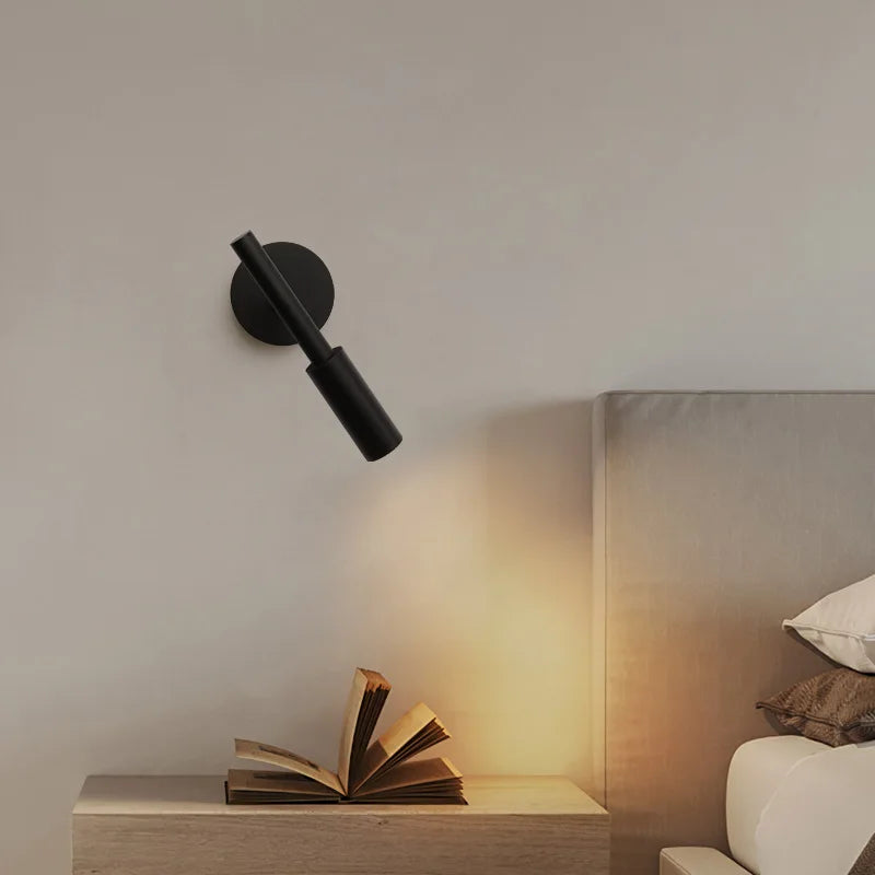Applique murale tête de lit noir et doré
