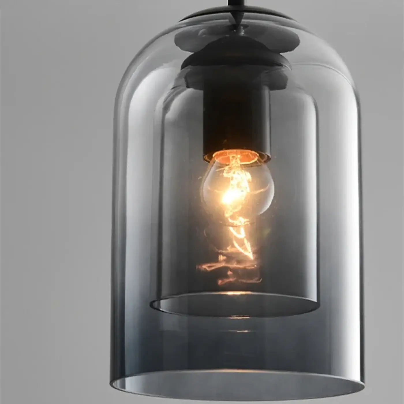 Suspension luminaire salon cuisine verre teinte design